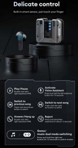 Bezprzewodowe słuchawki Lenovo LP 49, Bluetooth 5.4 4