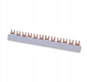 Eti-Polam Szyna łączeniowa widełkowa 3P 63A 10mm2 (12 mod.) IZ10/3F/12 002921140 6