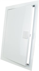 Ventika Drzwiczki rewizyjne metalowe białe 600X600 z plastikowym uchwytem DM60X60 11
