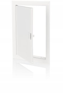 Ventika Drzwiczki rewizyjne metalowe białe 600X600 z plastikowym uchwytem DM60X60 5