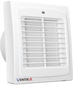 Ventika Wentylator osiowy fi100 230V 18W 98m3 34dB z automatyczną żaluzją i wyłącznikiem czasowym MATIC D100AAWC 2