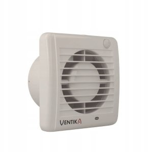 Wentylator osiowy fi 125 230V 9,4W 158m3/h 31dB łożyska kulowe z wyłącznikiem czasowym biały SOLID SILENT D125SRWC 3