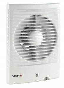 Wentylator osiowy fi100 230V 14W 98m3/h 34dB z wyłącznikiem sznurkowym biały FORTE D100M3WS 2
