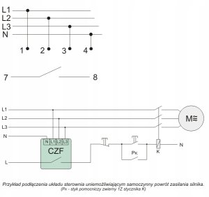 Przekaźnik kolejności i zaniku fazy CKF-B-TRMS 5