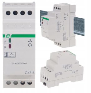 Przekaźnik kolejności i zaniku fazy CKF-B-TRMS 6