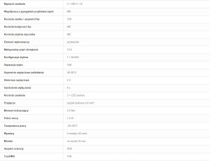 Przekaźnik kolejności i zaniku fazy CZF-BR-TRMS 6