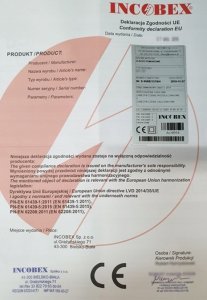 Incobex Obudowa termoutwardzalna 580x400x250mm IP44 STN 40x58 z oczkiem na kłódkę (zawiera kątowniki) IOB-31210-01-007 4