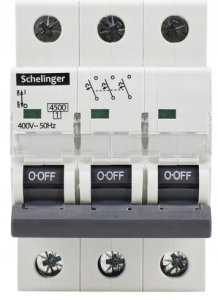 Bemko Wyłącznik nadprądowy 3P C 16A 4,5kA AC SCHELINGER A02-G7-3P-C16 2