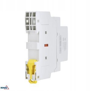 Bemko STYCZNIK MODUŁOWY SC101 1P 25A TYP 11 (1NO+1NC) SCHELINGER A62-SC-101-1P-25-11 11
