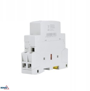 Bemko STYCZNIK MODUŁOWY SC101 1P 25A TYP 11 (1NO+1NC) SCHELINGER A62-SC-101-1P-25-11 12
