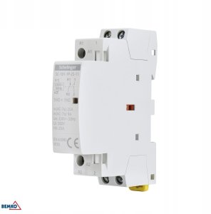Bemko STYCZNIK MODUŁOWY SC101 1P 25A TYP 11 (1NO+1NC) SCHELINGER A62-SC-101-1P-25-11 10