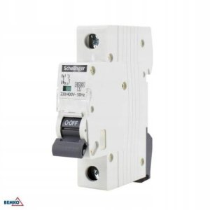 Bemko Wyłącznik nadprądowy 1P C 50A 4,5kA AC SCHELINGER A02-G7-1P-C50 9