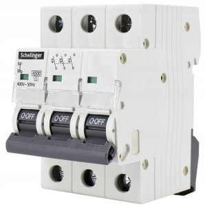 Bemko Wyłącznik nadprądowy 3P C 20A 6kA AC SCHELINGER A02-G7-3P-C20 7