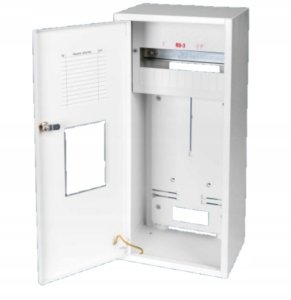 Karwasz Szafka licznikowa natynkowa/podtynkowa (uniwersalna) 1-licznikowa 3-fazowy 12 modułów IP30 115mm RU-3 Z O/E 2