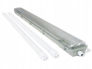 Oprawa LED hermetyczna z odbłyśnikiem z tubami LED 2xT8 18W 120cm IP65 HDL236KOM 3