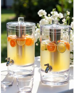 Dyspenser do napojów, 6400 ml, poliwęglan 2