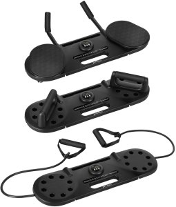 HMS Platforma do ćwiczeń DBP02 3w1 z uchwytami, linkami i kółkami 3