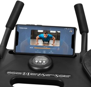 HMS Platforma do ćwiczeń DBP02 3w1 z uchwytami, linkami i kółkami 6