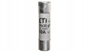 Wkładka bezpiecznikowa cylindryczna PV 10x38mm 10A gPV 1000V DC CH10 002625075 3