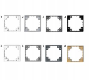 Ładowarka Karlik ICON Mechanizm ładowarki USB podwójny USB C + USB A, 20W max. matowy czarny 12ICUSB-8 4