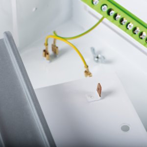 Rozdzielnica modułowa metalowa 5x12 podtynkowa IP30 N+PE I klasa drzwi białe KP-DB-I-MF-512 biały 35683 6