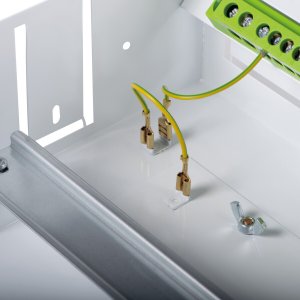 Rozdzielnica modułowa metalowa 6x12 podtynkowa IP30 N+PE I klasa drzwi białe KP-DB-I-MF-612 biały 35685 2