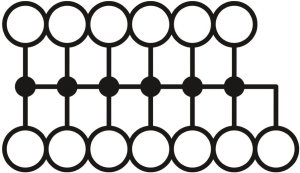 Phoenix Contact Blok rozdzielczy PTVFIX 6/12X2,5-NS35A RD, czerwone złącze przemysłowe - 12 punktów przyłączeniowych o przekroju 2,5mm2 2