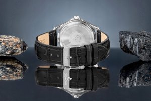 Zegarek Giewont Zegarek Męski Elegance Sapphire Czarno Niebieski GW5160-A6 6