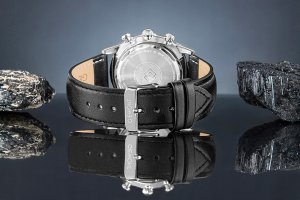 Zegarek Giewont Zegarek Męski Chronograph Sapphire Czarno Srebrny GW5630-A2 7