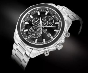 Zegarek Giewont Zegarek Męski Chronograph Sapphire Srebrny GW7290-B2 2