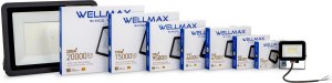 Naświetlacz Wellmax Naświetlacz LED 30W 95lm/W 2850lm IP65 Neutralny 4000K SAMSUNG / GOL1FLN030 5