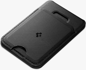 Spigen S314-3 SLIM FOLD TRIPOD MAGSAFE UNIVERSAL MAGNETIC CARD HOLDER BLACK 12