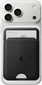 Spigen S314-3 SLIM FOLD TRIPOD MAGSAFE UNIVERSAL MAGNETIC CARD HOLDER BLACK 2