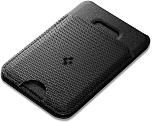 Spigen S314-1 SLIM FOLD TRIPOD MAGSAFE UNIVERSAL MAGNETIC CARD HOLDER BLACK 5