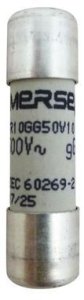 MERSEN Wkładka bezpiecznikowa cylindryczna 10x38mm 500VAC gG 10A S218194 2