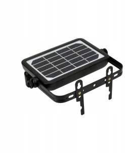 Naświetlacz Bemko NAŚWIETLACZ SOLARNY LED SOLEN 5W 500LM 4000K IP65 CZARNY CZ. PIR C83-SON-005BL-4K-PIR 2