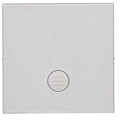 Kontakt-Simon Klawisz pojedynczy z oczkiem do SW1M, SW6M, SW7M, SP1M Aluminium mat TKW1L/143 2