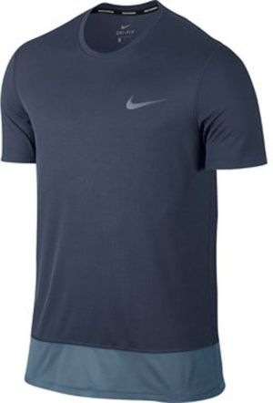 Nike Koszulka męska Brthe Top SS szaro-niebieska r. S (833608 471) 1