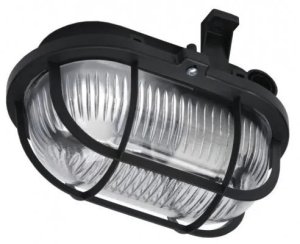 Lampa sufitowa GTV Oprawa kanałowa SANGUESA KAY E27 max.40W AC220-240V IP44 ABS/szkło czarna OS-KAY060-10 2