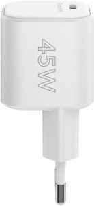 Ładowarka Goobay Szybka ładowarka USB-C™ PD Nano (45 W), biała, 65332 3
