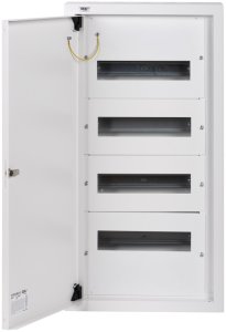 Rozdzielnica modułowa metalowa 4x12 natynkowa IP30 N+PE I klasa drzwi białe KP-DB-I-MS-412 biały 29317 2