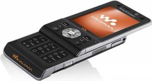 Telefon komórkowy Sony Ericsson W910i Czarny 1