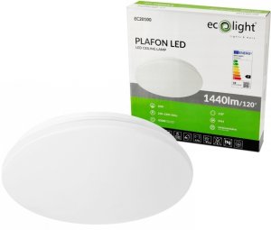 Lampa sufitowa Ecolight Plafon LED 18W 1440lm IP44 4000K 5