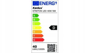 Kanlux Oprawa uliczna LED STRETON 40W 5600lm 4000K IK08 IP66 Ikl. ochr. ENEC 5 Lat Gwar. 36229 9