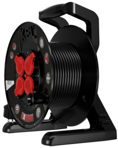 Plastrol Przedłużacz bębnowy EXTREME LINE 4 gniazda z/u IP44 16A H05RR-F 3x1,5 15m czarny W-100022 6