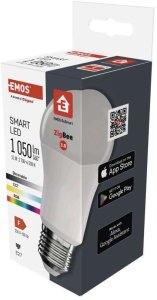 Emos GoSmart Żarówka LED A60 / E27 / 11 W / 1 050 lm / RGB / ściemnialny / Zigbee / ZQZ515R 3