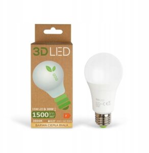 Żarówka LED 15W E27 1500lm Ciepła 3000K / GP023C15 2