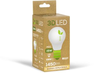 Żarówka LED 15W E27 1500lm Ciepła 3000K / GP023C15 3