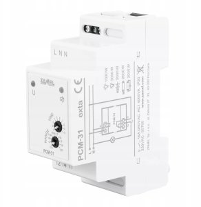 Przekaźnik czasowy przełączany w zerze opóźnione załączenie 230V AC PCM-31 EXT10000305 4
