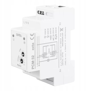 Przekaźnik czasowy przełączany w zerze opóźnione załączenie 230V AC PCM-31 EXT10000305 9